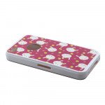 Wholesale iPhone 4 4S Happy Bunny Design Gummy Case (Happy Bunny)
